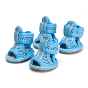 Chaussures pour chien antidérapantes en maille respirante, chaussures de mode pour animaux de compagnie, bottes de protection imperméables pour chiens de petite, moyenne et grande taille, pour la marche en extérieur - Product Image 3