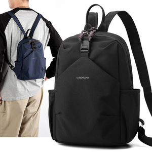 Mochila Ligera para Viajes Diarios WePower, Unisex, Casual, Color Sólido, Correas Desmontables, Bolsillo Interior con Cremallera - Product Image 3