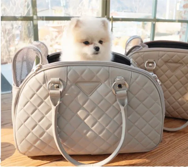Hot selling New fashion pet carrier handbag Mesh window for cat dog Tote bag Small Medium Large size outgoing travel