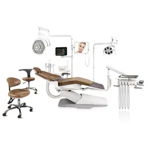 Dental cadeira odontologica CE Approved Cadeira do dentista Dental Chair Unit High Quality Metal Germany Style Dental Supplier