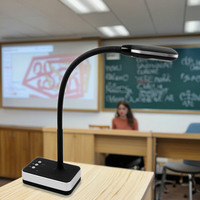Cámara de Documentos Eloam VH800A3AF A4 para Presentaciones en el Aula, Uso Escolar, 4K OCR, LED Blanco, Alimentación USB, Plegable
