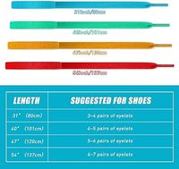 2026 nouveau KJ vendeur chaud coloré 8mm plat formateur lacets chaussures chaîne baskets remplacement lacets de chaussures 150cm