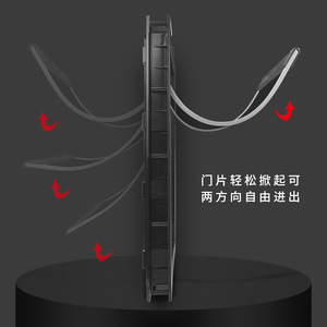 Mới PVC Lớn Con Chó Cửa Vật Nuôi Cửa Lỗ Vàng Retriever Collie Rowena Con Chó Vừa Lớn Con Chó Nhập Vào Và Thoát Ra Cửa Lỗ - Product Image 6