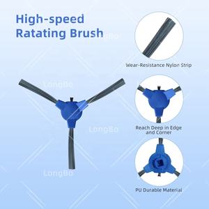 Compatible con Eufy G10 G20 G30 Cepillo de rodillo Cepillo lateral Filtro HEPA Paño de fregado Piezas de robot aspirador - Product Image 4