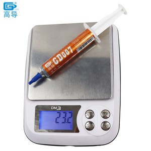 2 Pieces Net Weight 15 Grams Gray <strong>GD007</strong> 6.8W/M-K Thermal Conductive Grease Paste Plaster Heat Sink Compounds for CPU LED GPU - Product Image 2