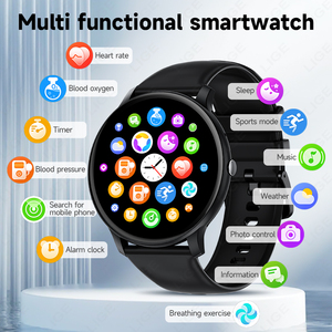 Lige Bw0905 Wijzerplaat Antwoord Telefoontje Al Stemassistent Fitness Intellect Horloge Multisport Tracker Horloge Smart Android Ios - Product Image 3