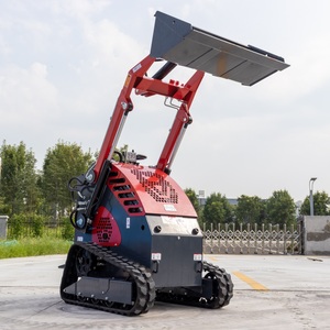 GRATIS VERZENDING Kleine Mini Skid Steer 360 Loader Benzine Motor Monteerbare Sneeuwblazer Te Koop - Product Image 3