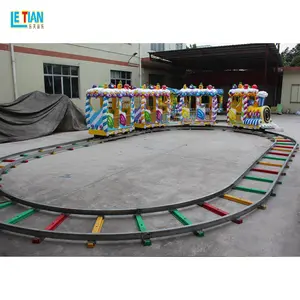 Cheap price indoor playground electric orbit mini train backyard kiddie amusement rides train