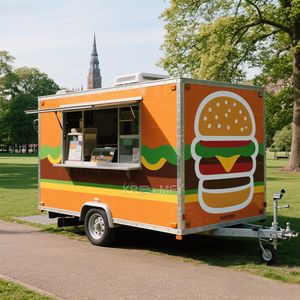 Remolque de Comida con Diseño Nuevo 2025, Quiosco Móvil de Café, Equipo para Camión de Comida con Helados, Remolque con Cocina Completamente Equipada - Product Image 1