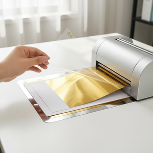Feuille de transfert thermique réactive au toner pour imprimante laser et plastifieuse, 13 m de long, 20+ couleurs, pour papier/plastique/cuir - Product Image 5