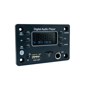 Modul dekoding MP3 <span class=keywords><strong>Bluetooth</strong></span> 12V, motherboard speaker mobil lossless audio mendukung Aksesori DIY - Product Image 1