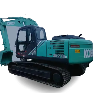 Excavadora de oruga mediana Kobelco 210LC usada de alto rendimiento precio competitivo caja de cambios hidráulica Kawasaki motor Komatsu - Product Image 1