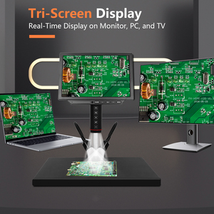 RaySmart le plus récent <span class=keywords><strong>Microscope</strong></span> numérique 8.0 pouces <span class=keywords><strong>4K</strong></span> + AF HD MI SO NY 13MP 2000X <span class=keywords><strong>Microscope</strong></span> pour réparation électronique VMS800SF FL - Product Image 6