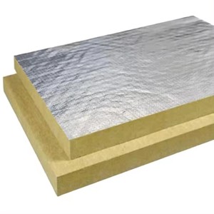 Kaihua KH-CA rào cản độ ẩm cách nhiệt đá len Hội Đồng Quản trị 100 kg/m³ với lá nhôm cho ẩm khí hậu xây dựng - Product Image 1