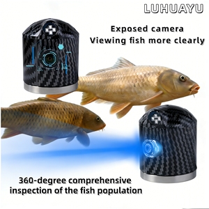 <span class=keywords><strong>Sonda</strong></span> y Soporte para Buscador de Peces Portátil Usado con Pantalla LCD HD de 5 Pulgadas y 1080P, Batería de Litio, Resistente al Agua IP68, Material Plástico Ecológico - Product Image 5