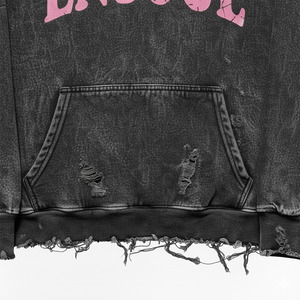 ES <strong>Customization</strong> Vintage Acid Wash Rhinestone Heavyweight Printed Knitted Hoodie Sweatpants <strong>Suit</strong> High Quality Men's Streetwear - Product Image 3