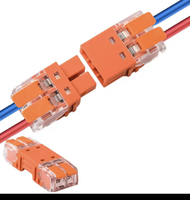 JINH CMK643 Wiederverwendbarer Kupferdraht-Anschlussblock, Stecker-Buchse-Docking-Schnellverbinder mit PC-Gehäuse
