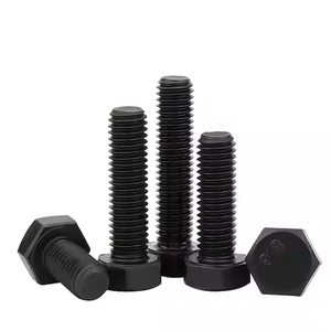 Grade 12.9 High-Strength Hexagon Headt <strong>Bolts</strong> Black M4 to M24 Extended Screws M4 <strong>M5</strong> M6 M8 M10 M12 M14 M16 M18 M20 M22 M24 M48 M42 - Product Image 4