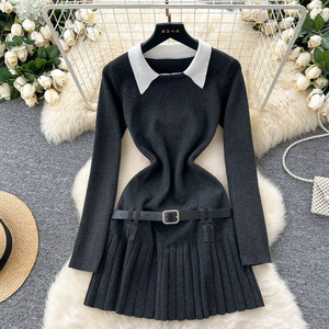 Wholesale Empire Waist Sweater Dress Customizable Logo Option | Alibaba.com
