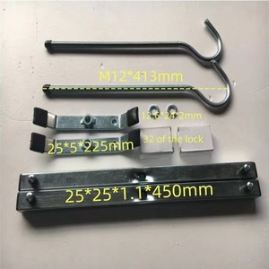 Khóa thang mái liền khối bằng gang với dịch vụ cắt cho chống trộm xe hơi - Product Image 3