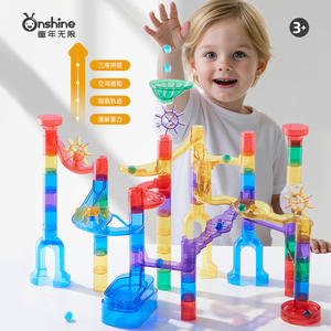 Onshine <b>Marble</b> <b>Run</b> Track Building Blocks 3+ Electric Slide Toy for Kids Unisex Zhejiang Origin - Product Image 1
