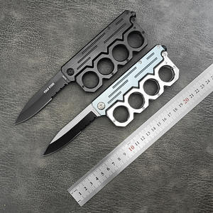 屋外キャンプの生存と狩猟に適した快適なハンドルを備えた卸売カスタムポータブル<span class=keywords><strong>OTF</strong></span>ポケットナイフ。 - Product Image 1