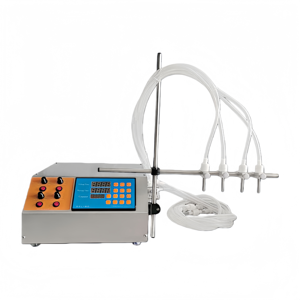 Semi-automatic Peristaltic <b>Pump</b> Filling Machine for Jam Juice Liquid Bottles with 2 Heads 4 Heads 6 Heads 8 Heads - Product Image 5