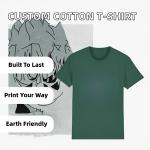 Camiseta de Manga Corta Lisa Teñida en Color Degradado con Cuello Redondo, Estilo Nuevo, de Alta Calidad, Personalizada, 220 g/m², 100 % Algodón, Talla Grande - Product Image 2