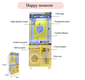 Miễn phí tùy chỉnh thiết kế búp bê cần cẩu máy đồ chơi Catcher sang trọng grabbing Đồng tiền hoạt động trò chơi nhỏ mini Claw máy với hóa đơn chấp nhận - Product Image 4