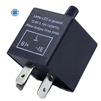 Relay Lampu Sein LED Motor CF13 CF14 JL-02 Flasher LED Elektronik 3-pin untuk Motor dan Mobil