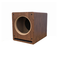 Caisson de Basses en Bois 10-12 Pouces OEM ODM Vide, Boîtier de Haut-Parleur Audio pour Voiture, Corps en Bois, Enceinte DIY, Coque d'Amplificateur