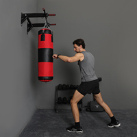 Barra de Dominadas de Acero Horizontal para Gimnasio en Casa, Fijada a la Pared, con Capacidad de Carga de 200 kg para Ejercicios de Fitness y Entrenamiento Muscular