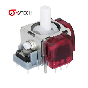 Joystick TMR Hall SYYTECH pour manette Nintendo <span class=keywords><strong>Switch</strong></span> Pro, pièces de rechange rouge et bleu - Product Image 1