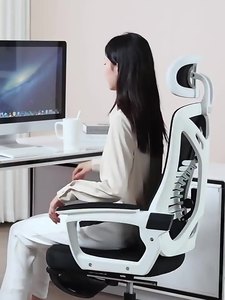 Sillón <span class=keywords><strong>reclinable</strong></span> ergonómico de tela de malla completa para jugadores con reposacabezas ajustable y función giratoria Silla barata - Product Image 2