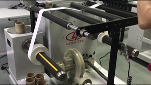 Machine <span class=keywords><strong>de</strong></span> laminage à rebobinage automatique haute précision avec correction des bords, compteur métrique, format <span class=keywords><strong>de</strong></span> papier max. 400 mm, marque Lingtie - Product Image 6