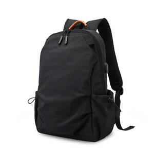 OEM Customized Logo New Casual 12\" 15\" 17\" Laptop <b>Backpack</b> USB <b>Waterproof</b> Zipper for Men <b>Women</b>-Business Leisure Student - Product Image 1