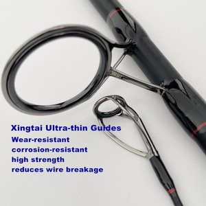 Canne à pêche à la carpe en fibre de carbone chinoise, 12 pieds, télescopique, pour <span class=keywords><strong>voyage</strong></span>, avec lunette de visée - Product Image 5