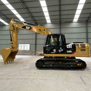 รถขุดตีนตะขาบ Caterpillar 320D รุ่นดั้งเดิม 320D 20 ตัน รถขุดมือสองสำหรับงานก่อสร้าง - Product Image 1