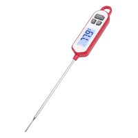 Termometer Makanan Digital Tipe Pena, Tahan Air IP66, Termometer Daging Bacaan Instan dengan Probe Baja Tahan Karat untuk Memasak