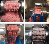 Machine à désosser automatique Lerford pour saucisses, volailles, poulet, mouton, avec moteur 5500W, haute capacité 300-500kg/h