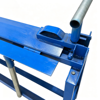 Machine plieuse manuelle industrielle robuste pour tôles, plieuse à acier OEM pour le pliage de précision et la fabrication de conduits d'air