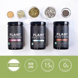 Nuevo en 2025 para el Bienestar General, Fabricación de Etiquetas Personalizadas Veganas, Proteína Vegetal en Polvo con Vitamina D Orgánica - Product Image 5