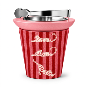 Elegante Quemador de Incienso con Inserto Metálico Interior y Diseño Floral Intrincado de Mariposas para Rituales Aromáticos y Sofisticados - Product Image 1