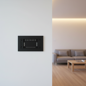 SHENGFAWIEYE 86AP-6 120*74*35mm <span class=keywords><strong>Scatola</strong></span> <span class=keywords><strong>di</strong></span> Giunzione a Muro per Interruttore Touch Smart Home, Materiale ABS, Nero Sabbiato, IP54 - Product Image 5