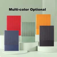 Cuadernos de Cuero PU A5 Personalizados y Bolígrafo, Set de Regalo Promocional Corporativo para Empresas