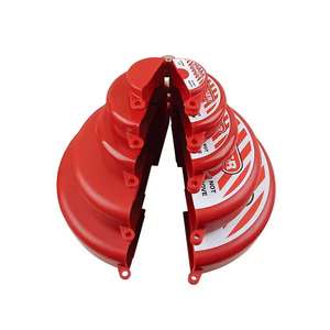 Pour UL 94-HB ABS corps en plastique équipement de lutte contre l'incendie et accessoires rond SS boulon vanne verrouillage avec trou de <span class=keywords><strong>cadenas</strong></span> 25 ~ 635mm - Product Image 4