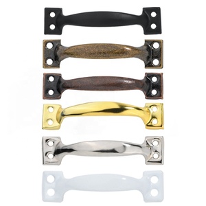 Tiradores de Hierro Pintado con Forma de Lazo Vintage para Cajones de Cocina, Armarios y Dormitorios de Villa, Tamaños de 3 a 6 Pulgadas - Product Image 2