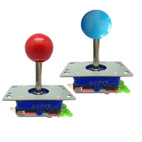 Manette de jeu d'arcade avec fermeture éclair, joystick, long et court pour pc