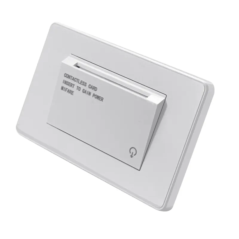 Herepow Hotel key card switch for electrical and insert key card for get power switch with wall switches and sockets