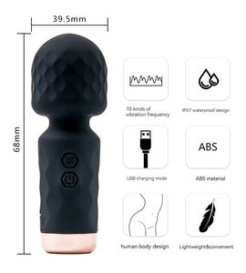 Großhandel Stock handgeführte Körpermassage Spielzeug Sex Erwachsene Frauen Sex-Spielzeug Vibrator für Damen Sex-Spielzeug für Damen - Product Image 5